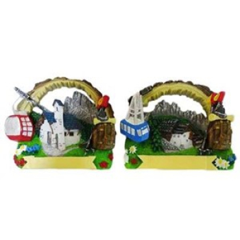 Magnet Sommer Baumrinde Gondel 2fach